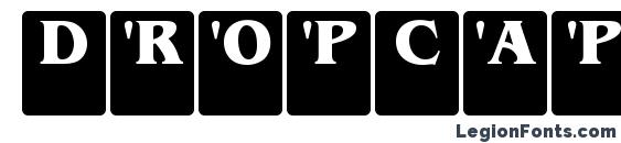 DropCaps Serif Font