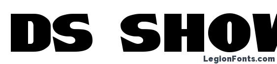 шрифт DS ShowBill, бесплатный шрифт DS ShowBill, предварительный просмотр шрифта DS ShowBill