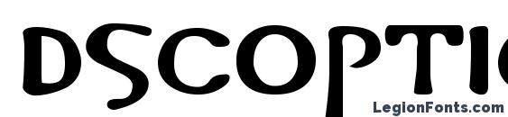 шрифт Dscopticc, бесплатный шрифт Dscopticc, предварительный просмотр шрифта Dscopticc