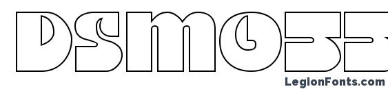 шрифт DSMotterHo, бесплатный шрифт DSMotterHo, предварительный просмотр шрифта DSMotterHo