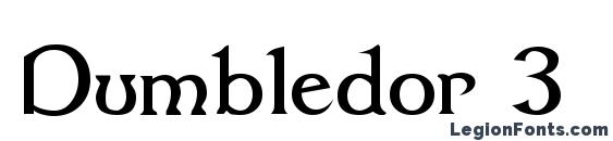 Dumbledor 3 Font, Cool Fonts