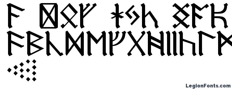 глифы шрифта Dwarf Runes, символы шрифта Dwarf Runes, символьная карта шрифта Dwarf Runes, предварительный просмотр шрифта Dwarf Runes, алфавит шрифта Dwarf Runes, шрифт Dwarf Runes