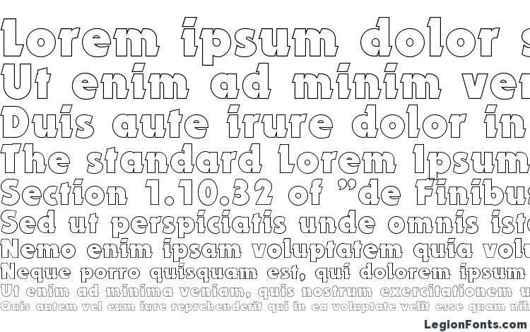 specimens Dynaroutlinec font, sample Dynaroutlinec font, an example of writing Dynaroutlinec font, review Dynaroutlinec font, preview Dynaroutlinec font, Dynaroutlinec font