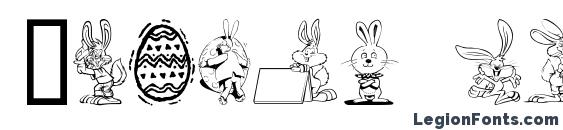 шрифт Easter hoppy, бесплатный шрифт Easter hoppy, предварительный просмотр шрифта Easter hoppy