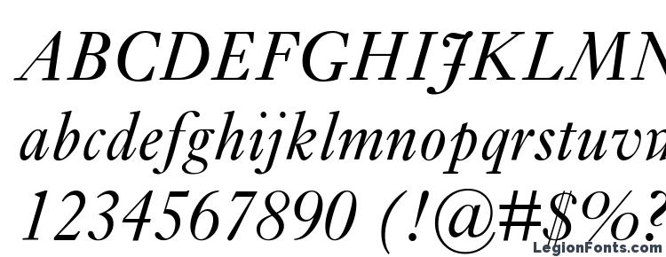 глифы шрифта Ehrhardt MT Italic, символы шрифта Ehrhardt MT Italic, символьная карта шрифта Ehrhardt MT Italic, предварительный просмотр шрифта Ehrhardt MT Italic, алфавит шрифта Ehrhardt MT Italic, шрифт Ehrhardt MT Italic