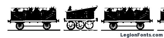 шрифт Eisenbahn, бесплатный шрифт Eisenbahn, предварительный просмотр шрифта Eisenbahn
