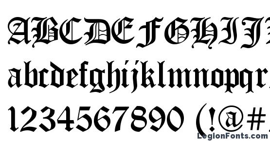 German gothic font free