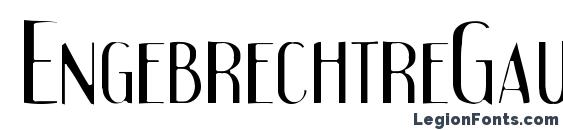 шрифт EngebrechtreGaunt, бесплатный шрифт EngebrechtreGaunt, предварительный просмотр шрифта EngebrechtreGaunt