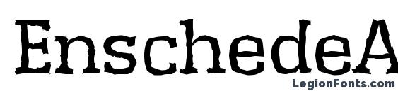 шрифт EnschedeAntique Regular, бесплатный шрифт EnschedeAntique Regular, предварительный просмотр шрифта EnschedeAntique Regular