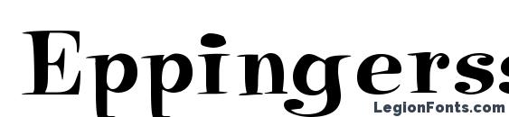 Eppingerssk font, free Eppingerssk font, preview Eppingerssk font