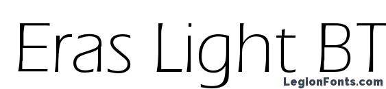 Eras Light BT Font, Free Fonts