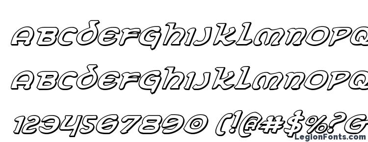 глифы шрифта Erin Go Bragh 3D Italic, символы шрифта Erin Go Bragh 3D Italic, символьная карта шрифта Erin Go Bragh 3D Italic, предварительный просмотр шрифта Erin Go Bragh 3D Italic, алфавит шрифта Erin Go Bragh 3D Italic, шрифт Erin Go Bragh 3D Italic