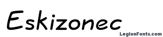 Eskizonec Font