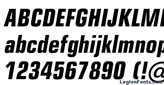 EuropeCond Bold Italic Font Download Free / LegionFonts