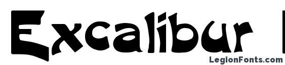 Шрифт Excalibur Logotype Normal