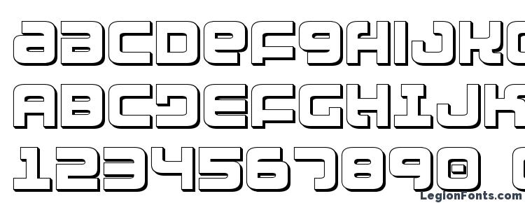 glyphs Exedore 3D font, сharacters Exedore 3D font, symbols Exedore 3D font, character map Exedore 3D font, preview Exedore 3D font, abc Exedore 3D font, Exedore 3D font