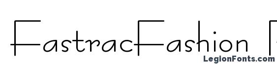FastracFashion Regular Font