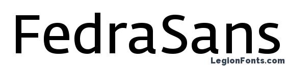 FedraSansPro Normal Font