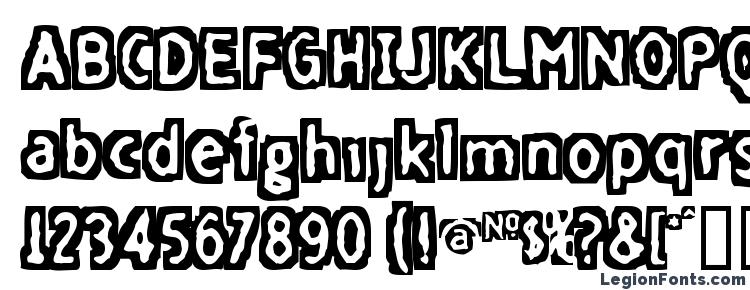 glyphs Fivefd font, сharacters Fivefd font, symbols Fivefd font, character map Fivefd font, preview Fivefd font, abc Fivefd font, Fivefd font
