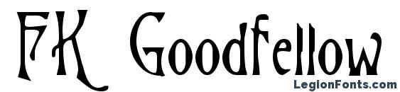 шрифт FK Goodfellow, бесплатный шрифт FK Goodfellow, предварительный просмотр шрифта FK Goodfellow