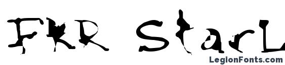FKR StarLife SemiBold Font, Lettering Fonts
