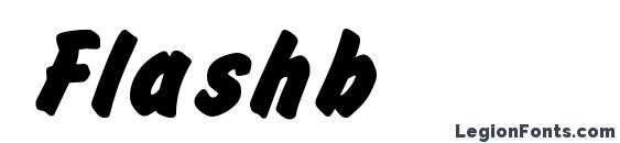 Flashb font, free Flashb font, preview Flashb font