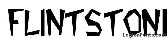 Flintstone Font, Cool Fonts