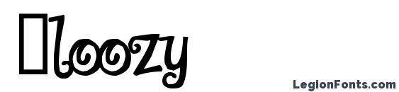 Floozy font, free Floozy font, preview Floozy font