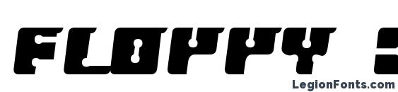 Floppy disk 2 font, free Floppy disk 2 font, preview Floppy disk 2 font