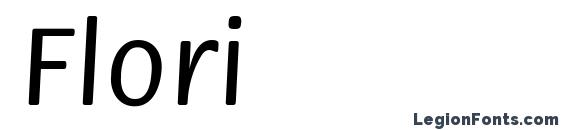 шрифт Flori, бесплатный шрифт Flori, предварительный просмотр шрифта Flori