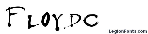 шрифт Floydc, бесплатный шрифт Floydc, предварительный просмотр шрифта Floydc