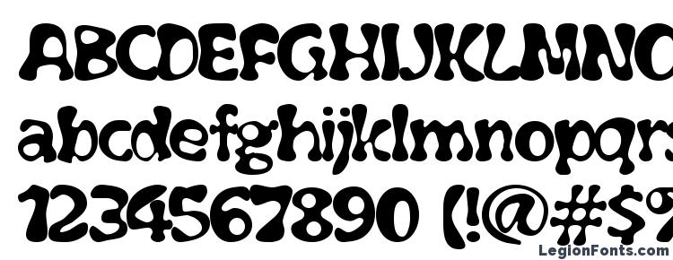glyphs Flubber font, сharacters Flubber font, symbols Flubber font, character map Flubber font, preview Flubber font, abc Flubber font, Flubber font