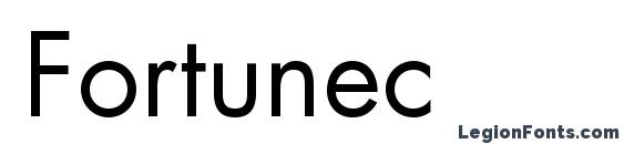 шрифт Fortunec, бесплатный шрифт Fortunec, предварительный просмотр шрифта Fortunec