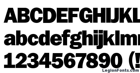 franklin gothic heavy google font