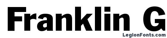 Franklin Gothic BT Font
