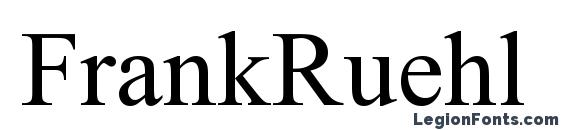 шрифт FrankRuehl, бесплатный шрифт FrankRuehl, предварительный просмотр шрифта FrankRuehl