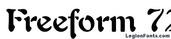 Freeform 721 Bold BT font, free Freeform 721 Bold BT font, preview Freeform 721 Bold BT font