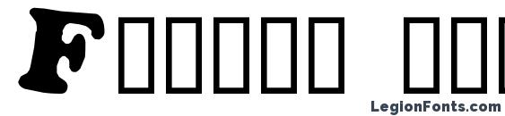 Fridge magnets Font