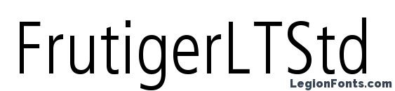 Шрифт FrutigerLTStd LightCn