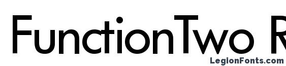 FunctionTwo Regular Font