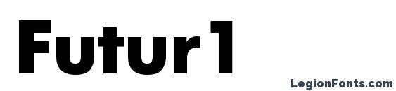 шрифт Futur1, бесплатный шрифт Futur1, предварительный просмотр шрифта Futur1