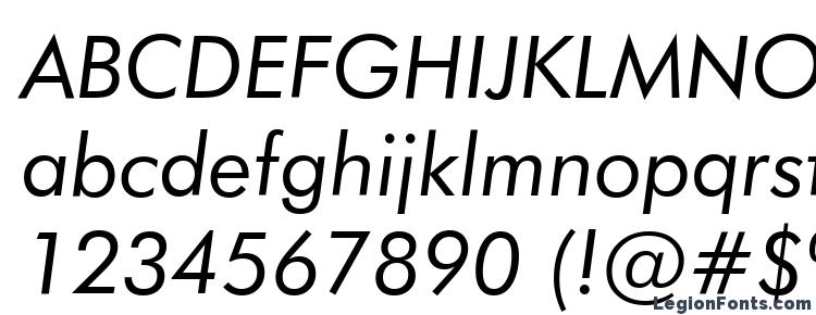 глифы шрифта Futura Book Italic BT, символы шрифта Futura Book Italic BT, символьная карта шрифта Futura Book Italic BT, предварительный просмотр шрифта Futura Book Italic BT, алфавит шрифта Futura Book Italic BT, шрифт Futura Book Italic BT