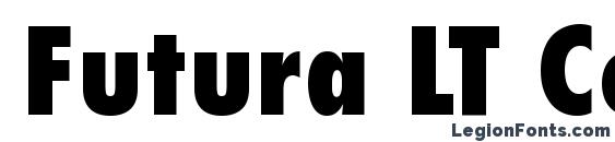 Futura LT Condensed Extra Bold Font