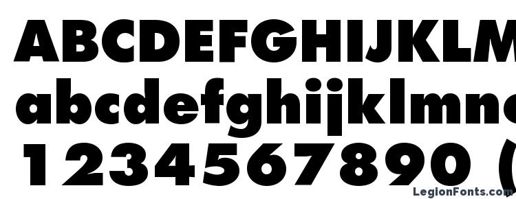 Futura bold font generator