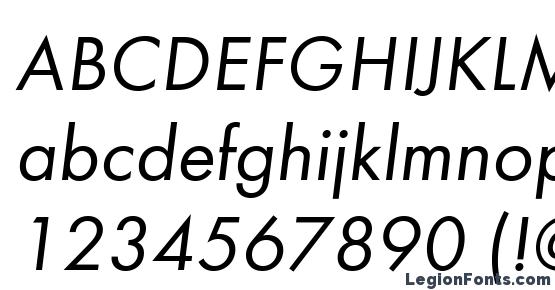 Шрифт Futurabookc Italic Скачать Бесплатно / LegionFonts