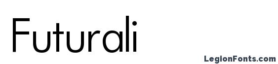 шрифт Futurali, бесплатный шрифт Futurali, предварительный просмотр шрифта Futurali