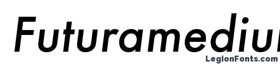 шрифт Futuramediumc italic, бесплатный шрифт Futuramediumc italic, предварительный просмотр шрифта Futuramediumc italic