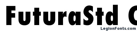 шрифт FuturaStd CondensedExtraBd, бесплатный шрифт FuturaStd CondensedExtraBd, предварительный просмотр шрифта FuturaStd CondensedExtraBd
