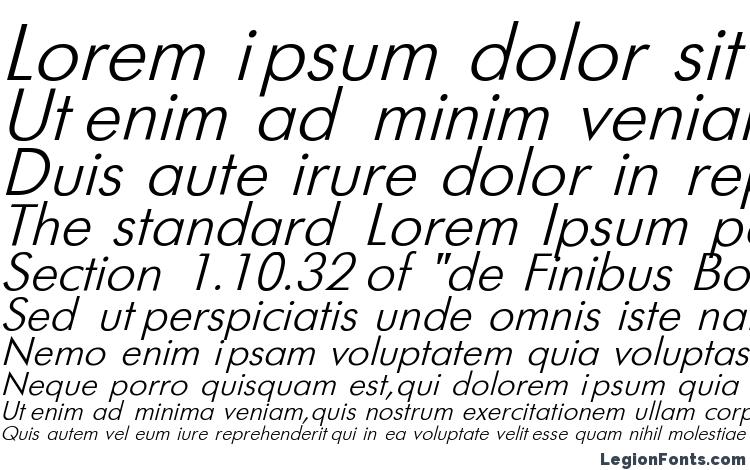 specimens Futuris Italic font, sample Futuris Italic font, an example of writing Futuris Italic font, review Futuris Italic font, preview Futuris Italic font, Futuris Italic font