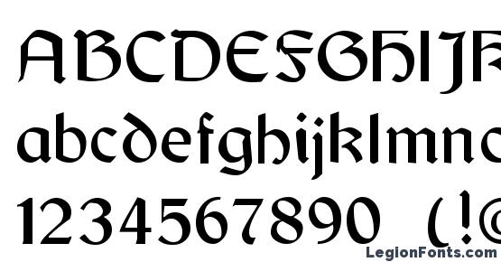 the word naegling celtic font generator